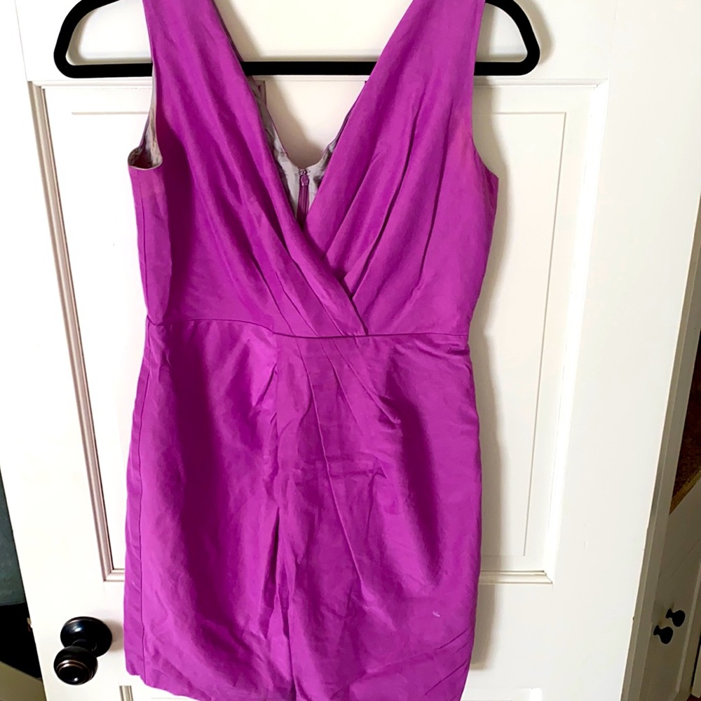Fuchsia Banana republic knee-length dress